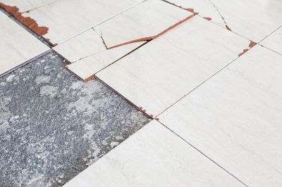 Cracked Tile Repair detail